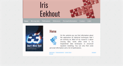 Desktop Screenshot of iriseekhout.com